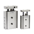 1pcs 10-10/15/20/25/30/35/40/45/50s Double Pole biaxial Cylinder Small bore with Magnetic Set-top Cylinder(CXSM10-30)