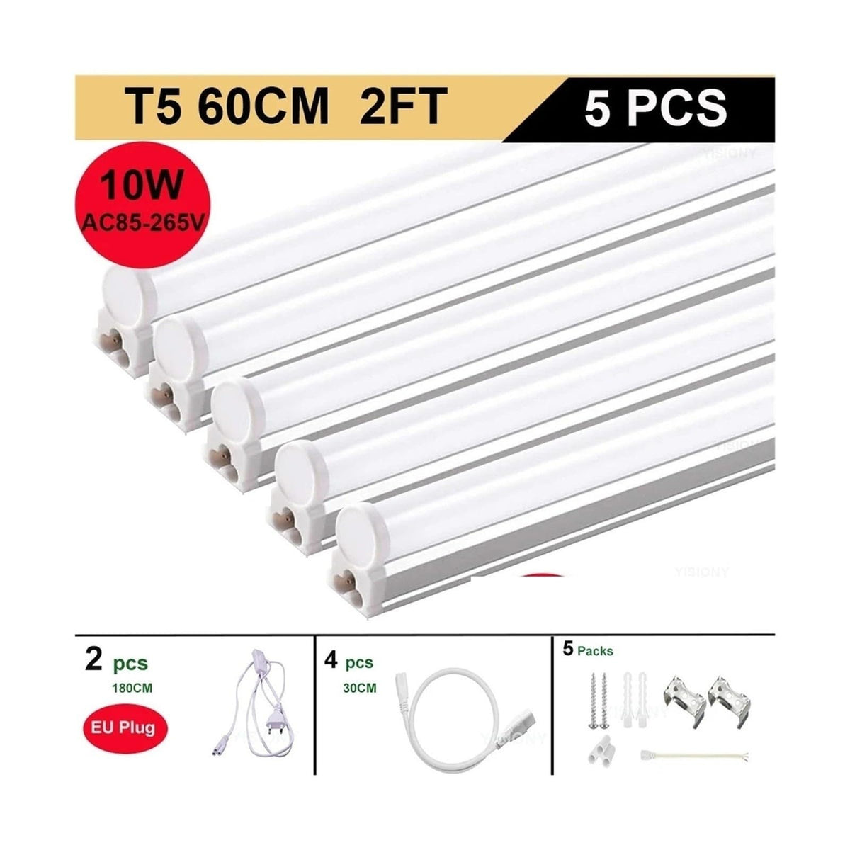 60CM ~120CM T5 T8 LED Tube Light LED Lamp Tube Bar Cold Nature Warm