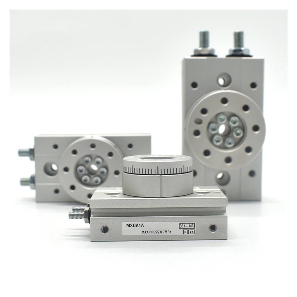 1pcs MSQB MSQB1A MSQB2A MSQB3A MSQB7A Pneumatic Rotary Table Cylinder Rack&Pinion Type(MSQB3A)