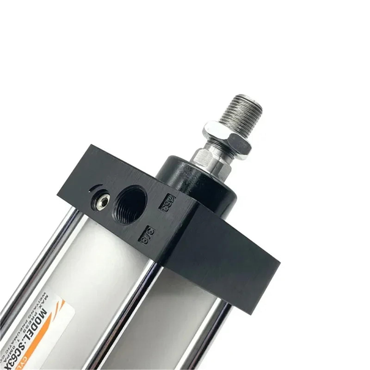 Standard SC Series Pneumatic Gas Cylinder 32/40/50/63mm Bore Big Thrust 25/50/75/100/200/300/400-1000mm Stroke Double Action(450mm Stroke,40mm Bore)