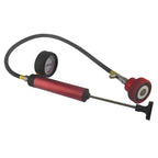 AB Tools Radiator Pressure Tester Temperature Kit Cooling System Test Detector with Gauge