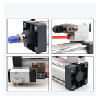 Standard Series Solenoid Valve Integrated Pneumatic Cylinder SCF50 Stroke 25-1000mm Air Cylinders Set Without Magnetic(SCF50x1000)