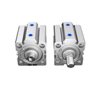 Compact Cylinder SDA20 SDA25 SDA32 SDA40 SDA50 SDA63 Stroke 5 10 20 25 30 Double Acting Pneumatic Piston Cylinder(Storke 70mm,Bore 80mm)