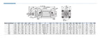 DNC-32-40-PPV-A DNC-50-125-PPV-A Cylinder Pneumatic Components bore 32 40 50mm 25-320mm Stroke DNC-40-80-PPV-A(250-PPV-A)