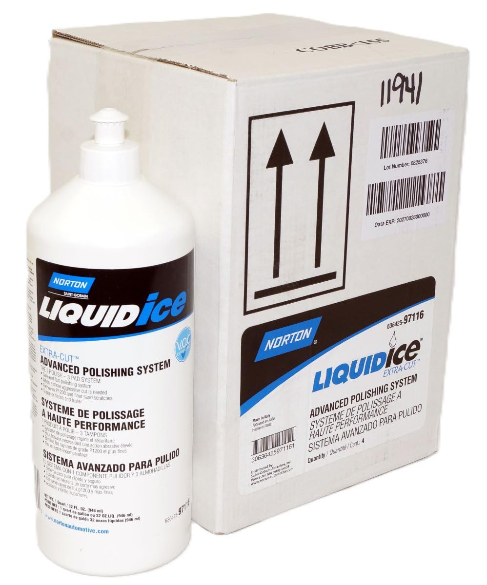 Norton 97116 Liquid Ice Extra-Cut Defect Removal Compound (4)