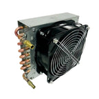 225 * 65 * 200mm Engraving Machine Circulating Water Cooling Radiator Spindle Motor Cooling Water Pump Condenser Heat Sink