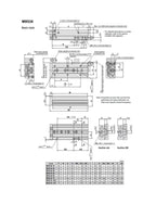 Air Slide Table Pneumatic Air Cylinder MXS16 MXS20-10/20/30/40/50(MXS20,-100)