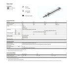 CRDSNU-50-100-PPV-A 552793 CRDSNU-20-60-P-A CRDSNU-16-40-PPS-A Stainless Steel Pneumatic Cylinder(CRDSNU-16-40-PPS-A)