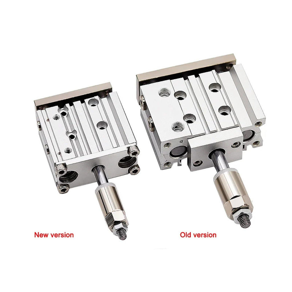 MGPM12/16 Adjustable Stroke Aperture 12mm/16mm Three-axis Compact Guide Rail Pneumatic Actuator Cylinder with Rod