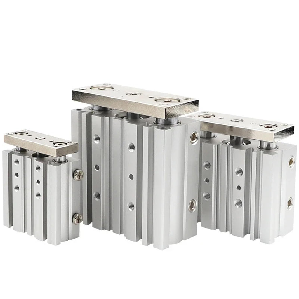 MGPM SMC Type Pneumatic Compact Guide Cylinder MGPM32 Stroke 10mm-300mm(80mm Stroke)