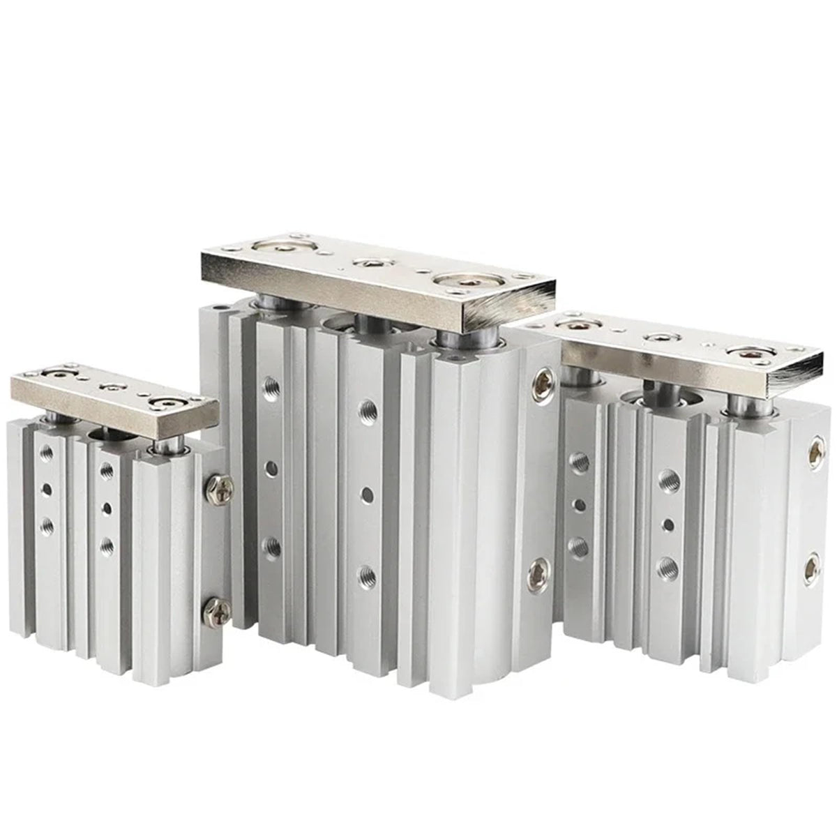 MGPM SMC Type Pneumatic Compact Guide Cylinder MGPM32 Stroke 10mm-300mm(80mm Stroke)