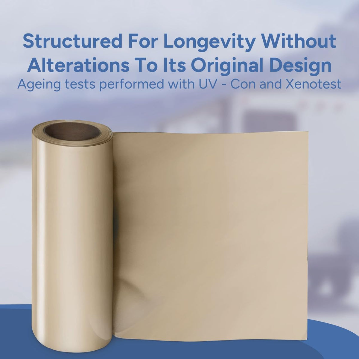 RecPro Tan RV Fiberglass Siding 2-35' (40)