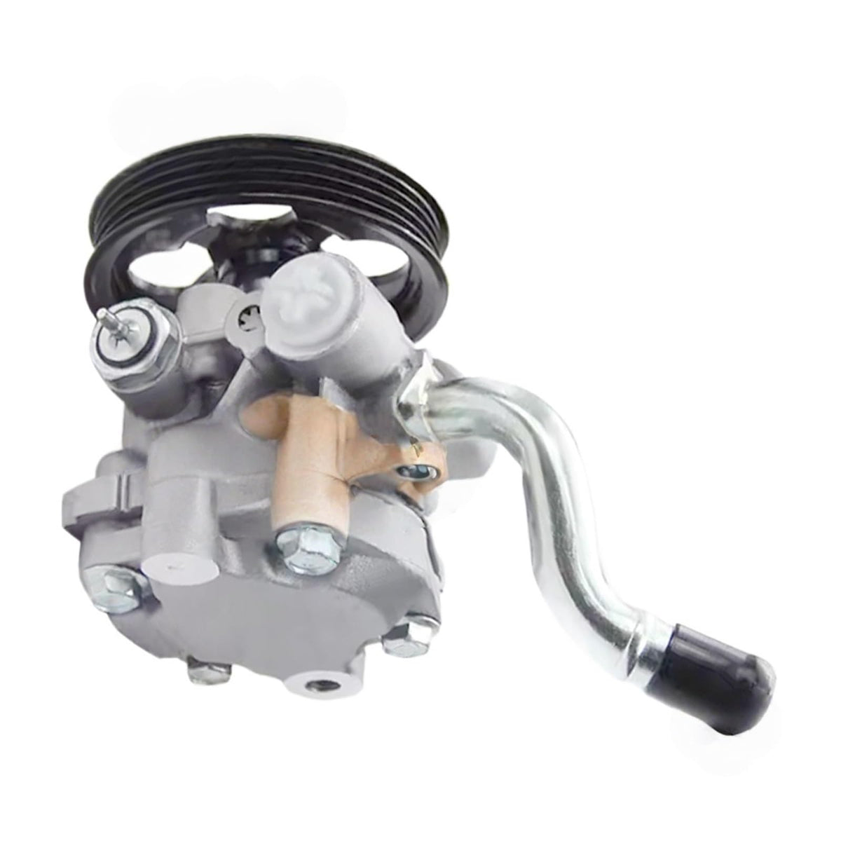 CAARLA Hydraulic Steering Gear MR418626 Power Steering Pump with Pulley for MR418625