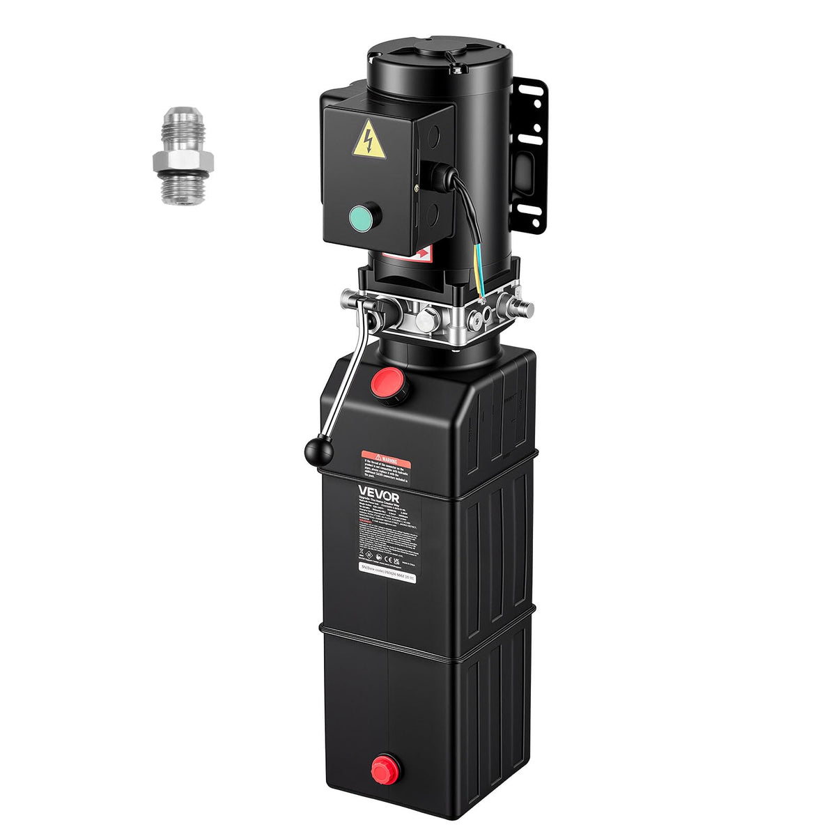 VEVOR 14 Quart Hydraulic Pump 2.2KW AC 220-240V Hydraulic Dump Trailer Pump