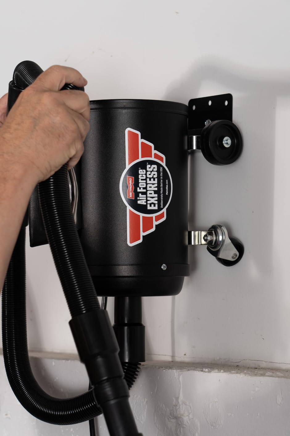 MetroVac AF-Express-25: Air Force Express 25 - High-Powered Car & Motorcycle Vacuum Cleaner, Dryer - Powerful Compact Air Duster - Quick & Efficient Car Cleaning Supplies