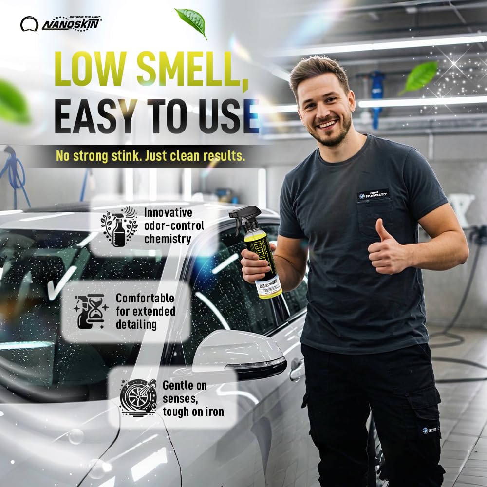 Nanoskin IRON FREE Paint for Wheels & Glass Decontamination, 55 Gallon