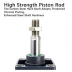 SC Standard Cylinder SC160 Big Bore Pneumatic Cylinder Piston Big Thrust 25-1000mm Stroke Double Acting 1Pcs(Stroke 400mm)