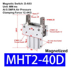 MHT2-32D MHT2-40D MHT2-50D MHT2-63D Pneumatic Gripper Cylinder(MHT2-40D)