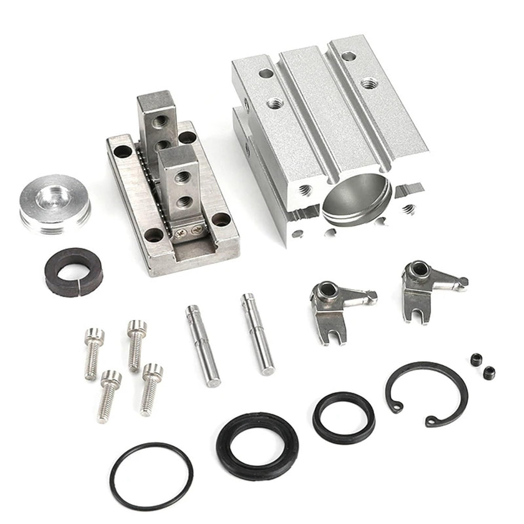 MHZ2 Double Acting Air Pneumatic Parallel Gripper MHZ2-10D MHZ2-16D 20D 25D 32D 40D Aluminium Clamps Finger Cylinder(MHZ2-40D)