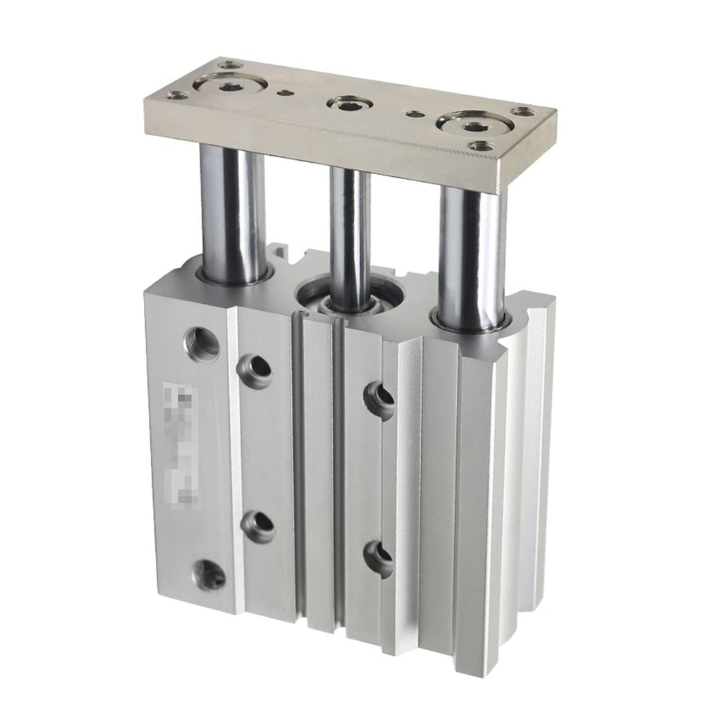 Pneumatic Air Cylinder 16-20Z Compact Guide Cylinder Thin Three Axis Air Pneumatic Cylinder with Guide Rod Bore 12 16mm Stroke 10-150mm MGPL12 16 Double Acting