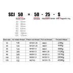 1PCS Adjustable Pneumatic Cylinder SCJ32/40/50/63/80/125mm Bore Air Cylinder Piston Big Thrus 25/50/75/100/200/300mm Stroke(BORE 40mm)