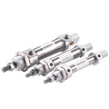 1pcs DSNU Stainless Steel Double Acting Mini Pneumatic DSNU12-16-20-25-32-40X25*50X75X80X100-P-A Air Cylinder(Stroke 175mm,DSNU40 (Bore 40mm))