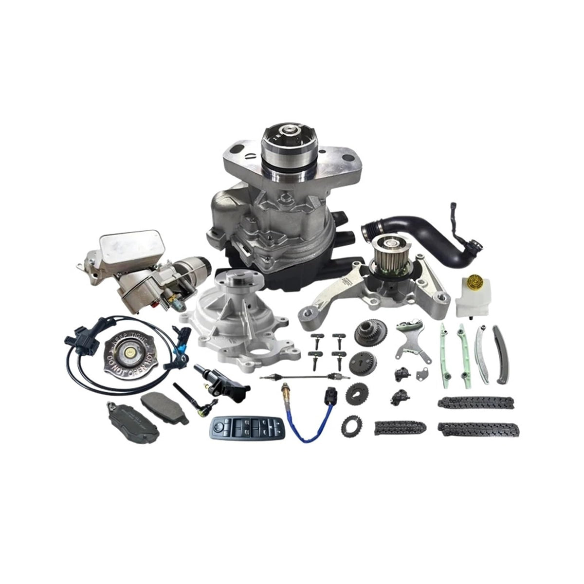 12672035 12707180 43326 Cooling System Water Pump Quality Compatible For BUICK REGAL SPORTBACK 2018~2020 Compatible For CADILLAC ATS 2016~2019