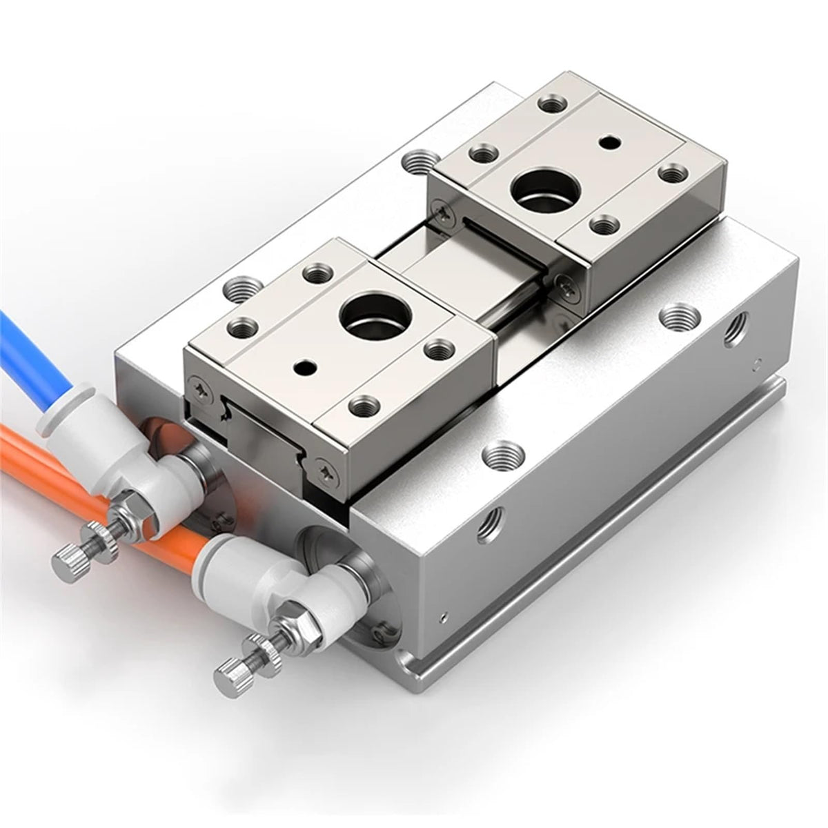 Low Profile Pneumatic Cylinder Air Parallel Gripper Force Cylinder MHF2 8D MHF2 10D MHF2 12D MHF2 16D MHF2 20D Pneumatic Gripper(MHF2-20D2)