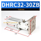 1pcs Pneumatic Side Pose Hinge Turning Cylinder FCZ20-20ZB DHRC32-30LB DHRC40-40L(DHRC32-30ZB)