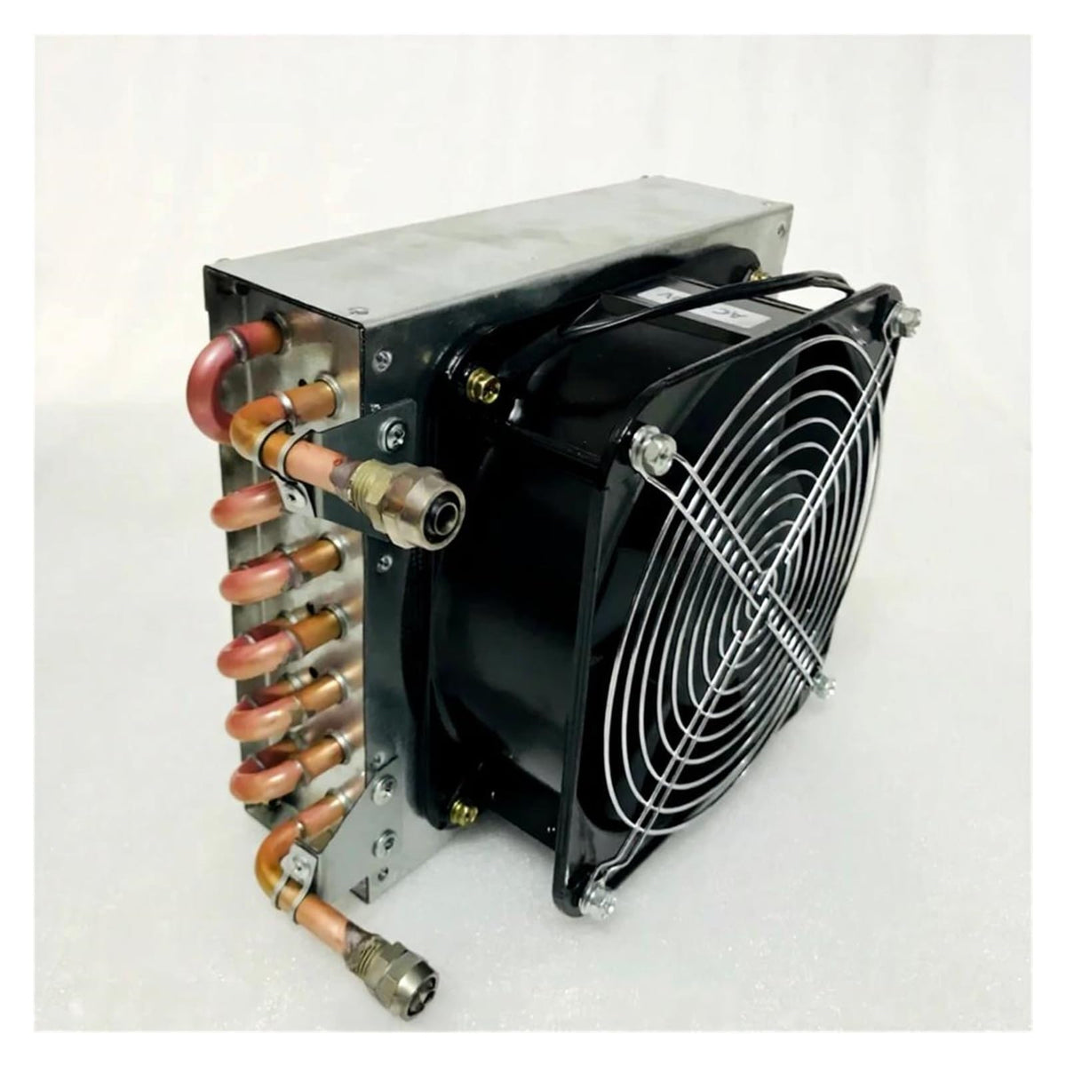 225 * 65 * 200mm Engraving Machine Circulating Water Cooling Radiator Spindle Motor Cooling Water Pump Condenser Heat Sink