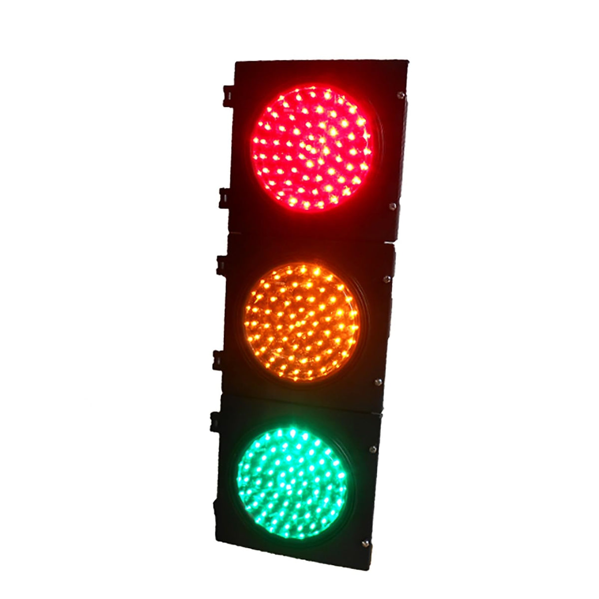 Stop Light Lamp 200mm(8in) Traffic Light, 3 Light Green-Yellow-Red, Retro Industrial Wall Lamp Indicator Light, for Cafe Bar Club Shop Warning Decoration(220V-Circulation Light)