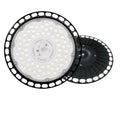 Bright 100/150/200W UFO LED High Bay Lights Waterproof Commercial Industrial Market Warehouse Garage Workshop Garage Lamps(200W,White Light)