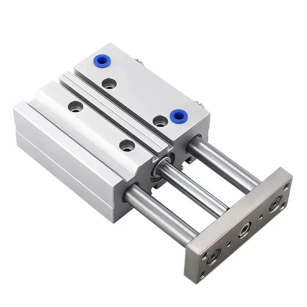TCM Series Guided Cylinder 25mm Bore Three Axes Three Rods 5-400mm Stroke with Magnet Pneumatic Cylinders(150mm Stroke)
