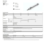 CRDSNU-50-100-PPV-A 552793 CRDSNU-20-60-P-A CRDSNU-16-40-PPS-A Stainless Steel Pneumatic Cylinder(CRDSNU-16-40-PPS-A)