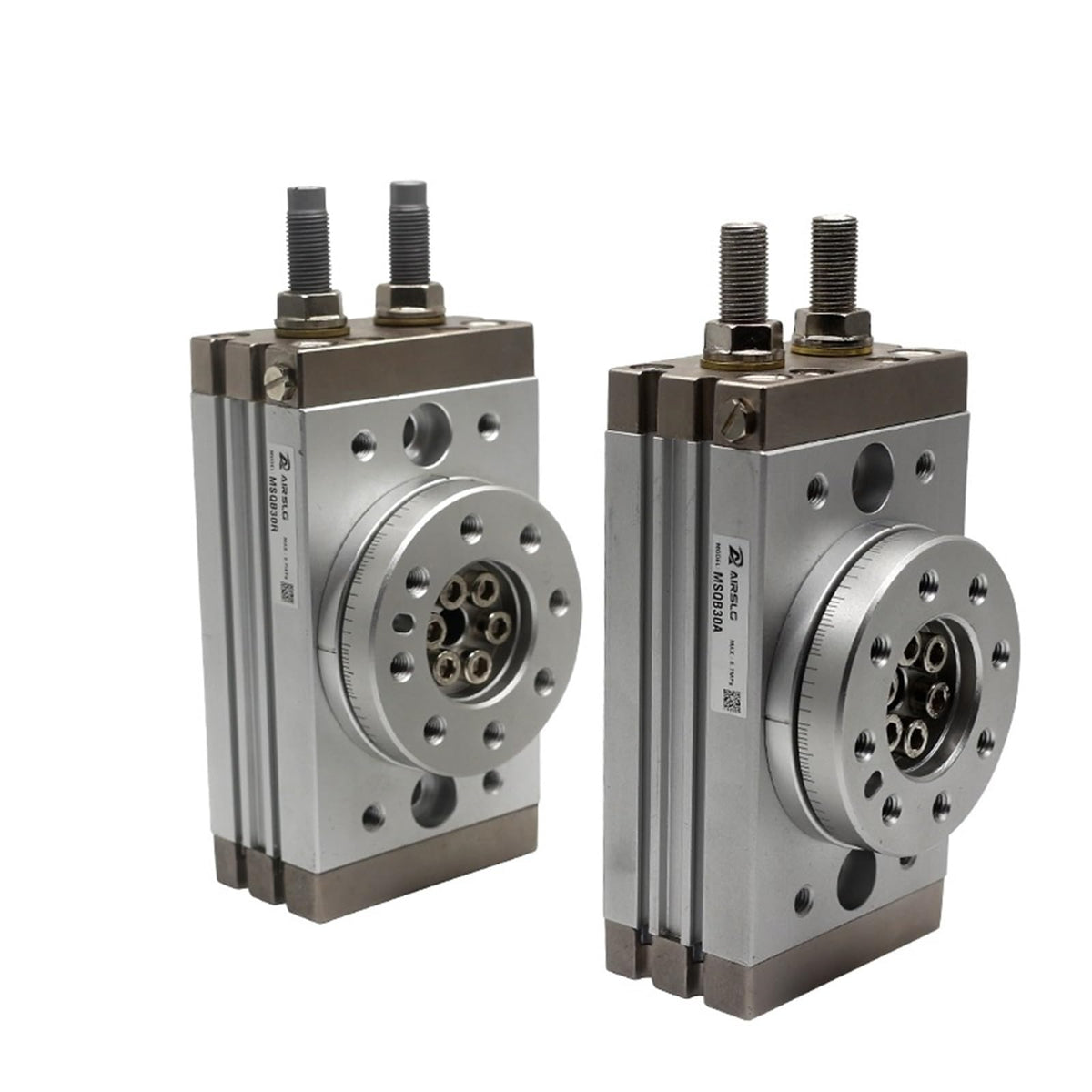 1pcs Pneumatic Rotary Cylinder MSQB Adjustable Cylinder Rotary 0-190 Degrees MSQB10A MSQB20A MSQB30A MSQB50A MSQB20R MSQB30R(MSQB50A)