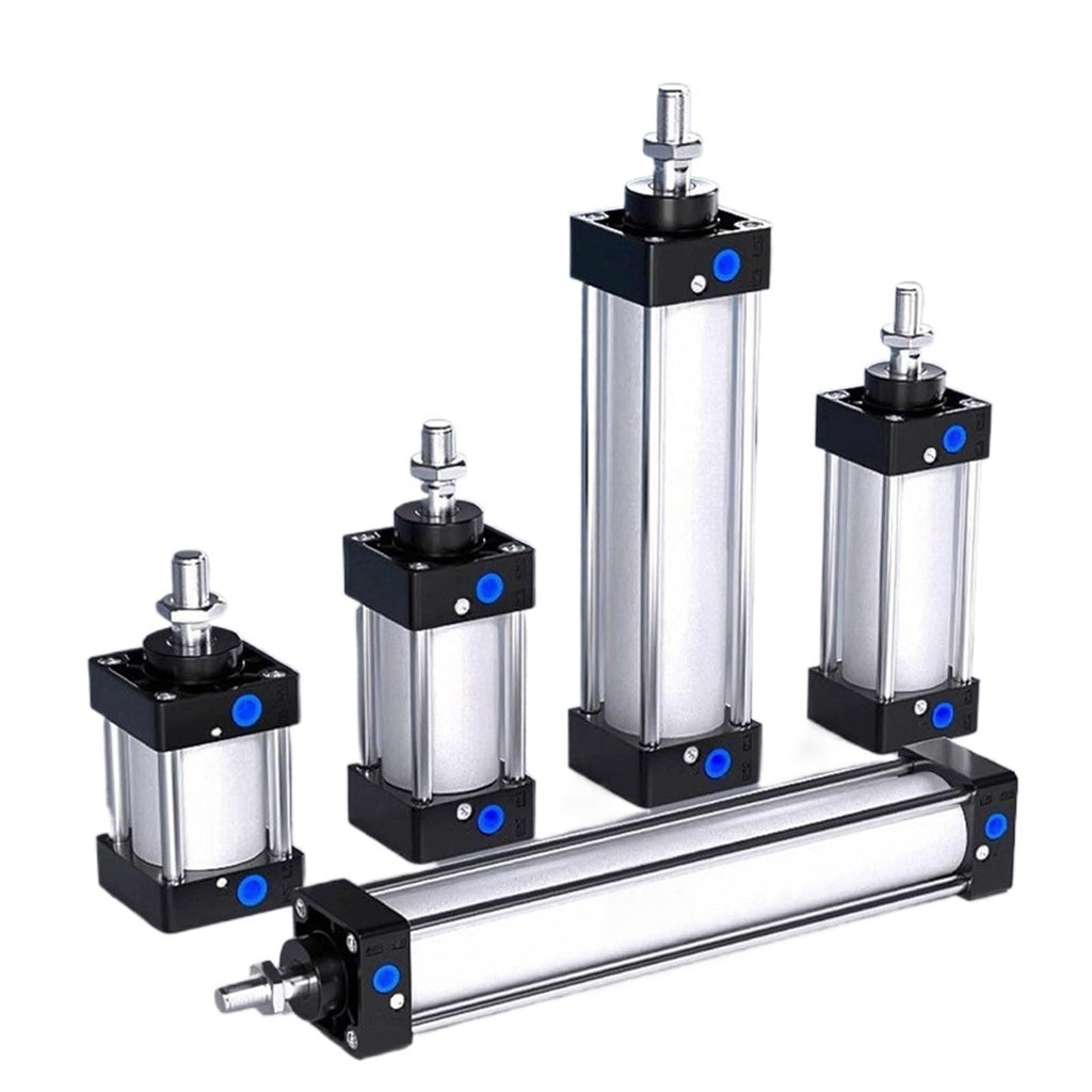 SC50X800 Standard Pneumatic Cylinder 50mm Bore Size X 800 MM Stroke Double Acting Air Standard Cylinder