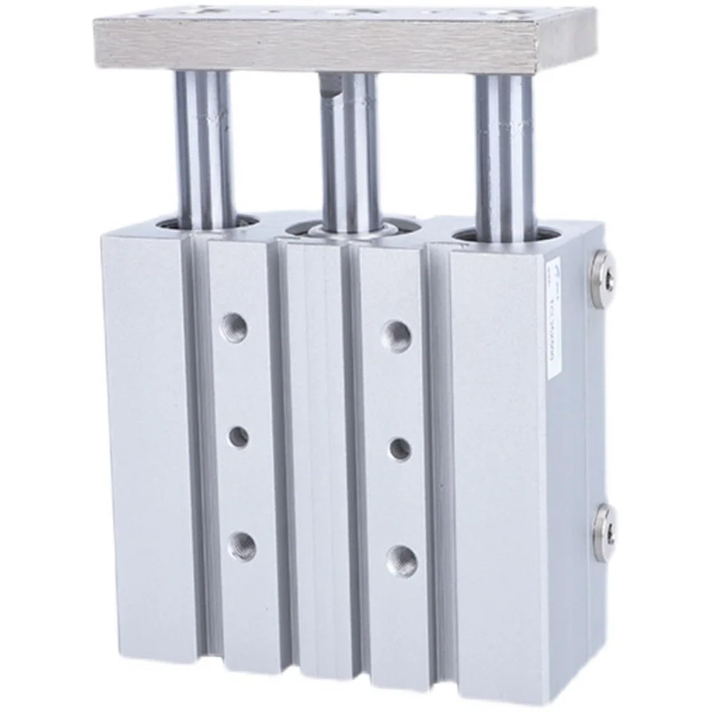 TCM Three Axis Pneumatic Cylinder with Guide Rod TCM20X20S TCM20X25S TCM20X30S TCM20X40S TCM20X50S TCM20X75S TCM20X100S 125S(Tcl20x125s)