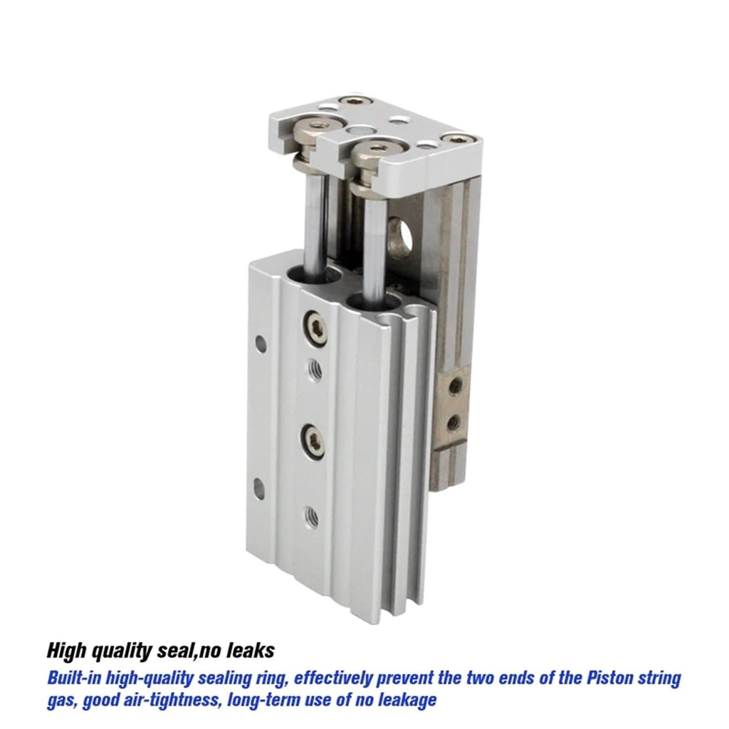MXQ20 Series air Slide Table Dual Rod Rail Pneumatic Cylinder bore 20mm Stroke 10-150mm MXQ20-125 MXQ20-50A/AS/AT/B/BS(MXQ20-20,BS)