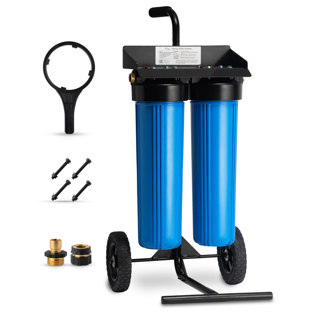 iSpring WGB22BD-BP Spotless Water System for Car Wash, Deionized, Bypass