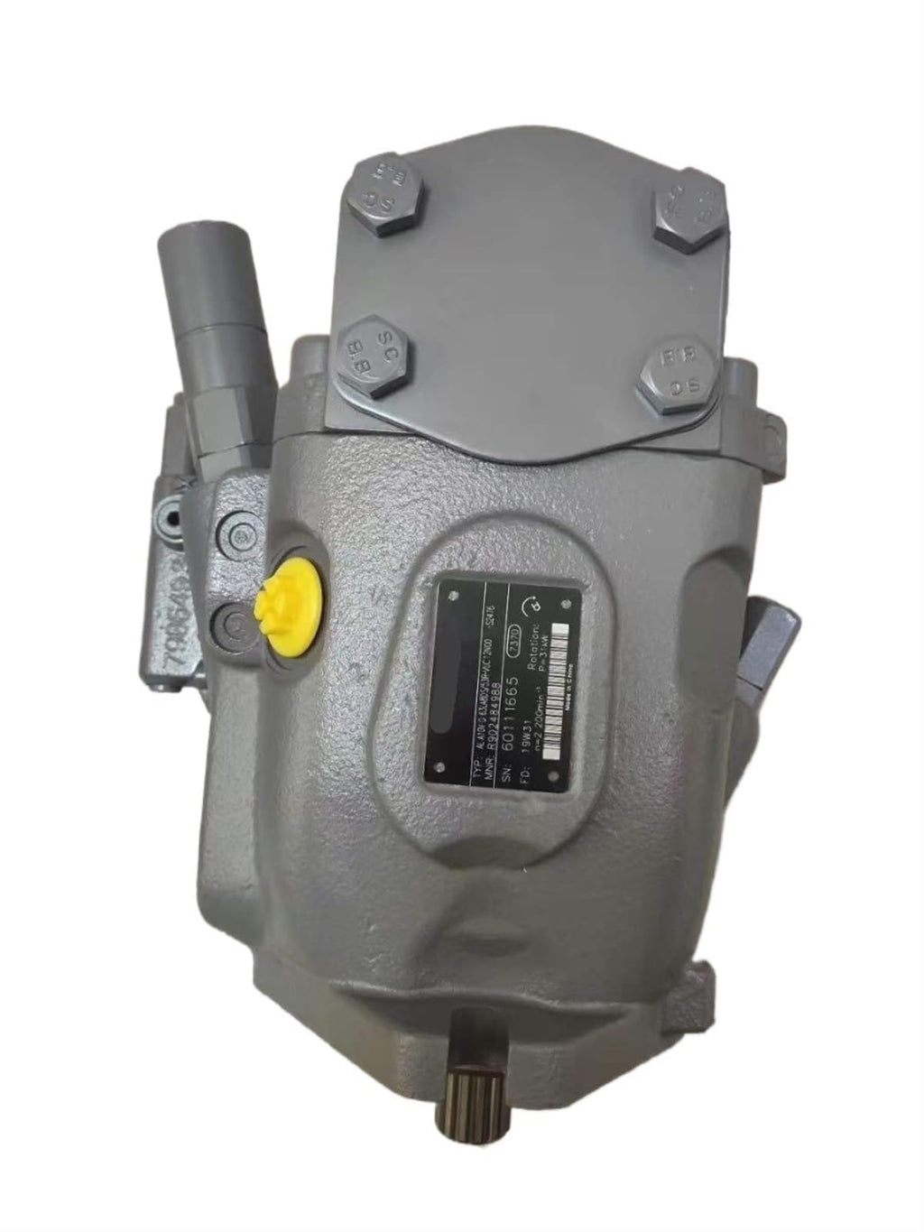 Hydraulic Gear Pump A10V063 Excavator Piston Main Hydraulic Pump