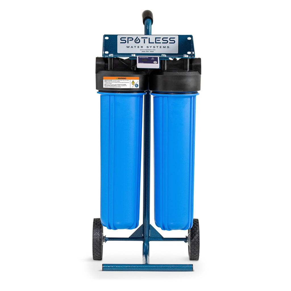 Spotless Water Systems - DIC-20, Simple Window, Solar Panel, RV & Car Wash System, Works for All Vehicles, Motorcycles, Bikes, Boats, Planes, Yachts, Towel Drying Eliminated