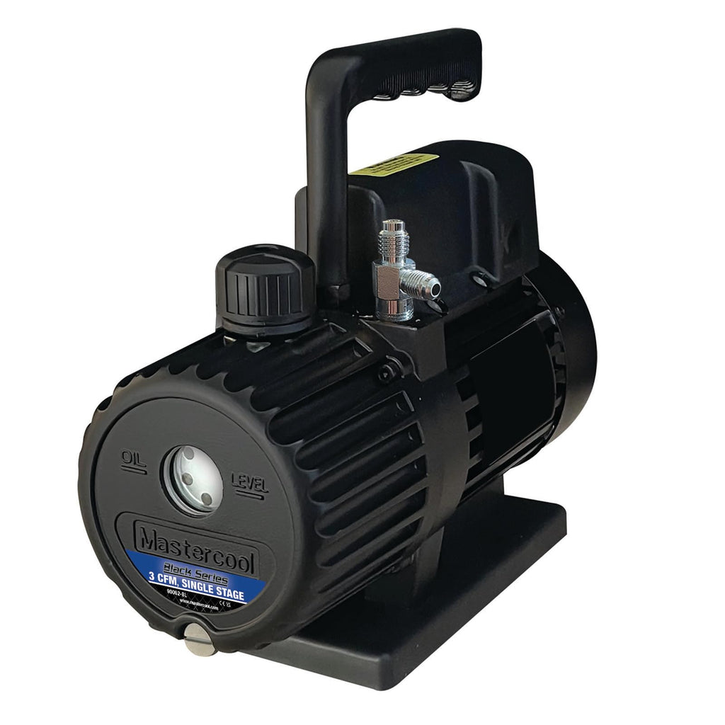 Mastercool 90612-2V-110-BL Black Series 12 CFM Two Stage Vacuum Pump