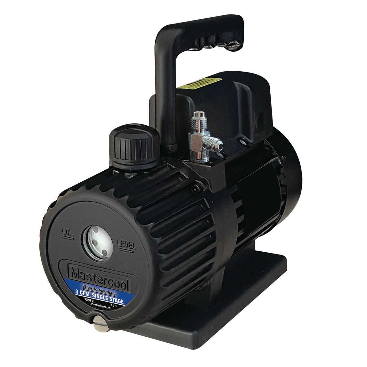 Mastercool 90612-2V-110-BL Black Series 12 CFM Two Stage Vacuum Pump