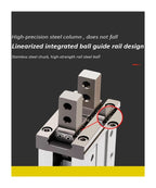 Parallel Style Pneumatic Air Gripper HFZ16 Cylinder Double Acting Gripper Cylinder(HFZ40)