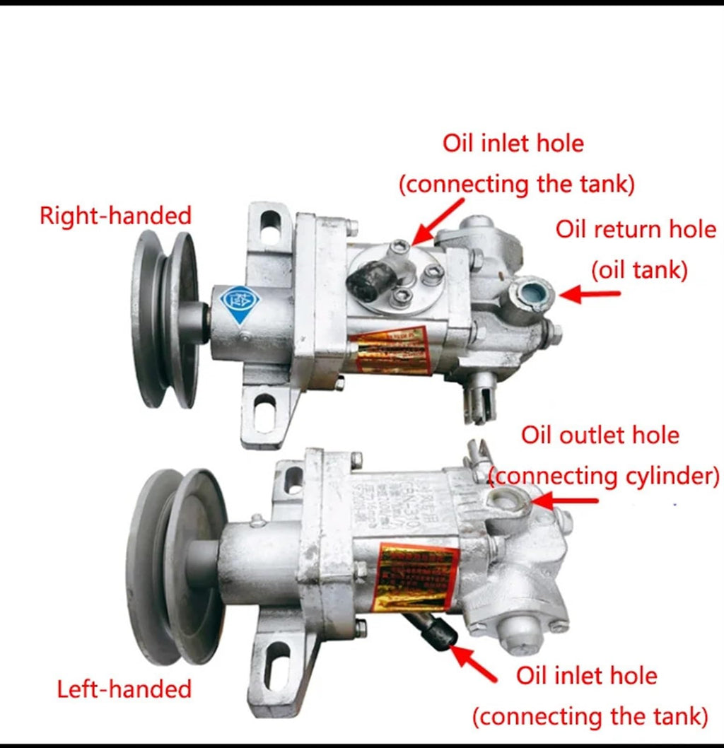 Hydraulic Gear Pump Tricycle Dump 310 Oil Assembly Single Groove Double Lift(Right-handed-01)