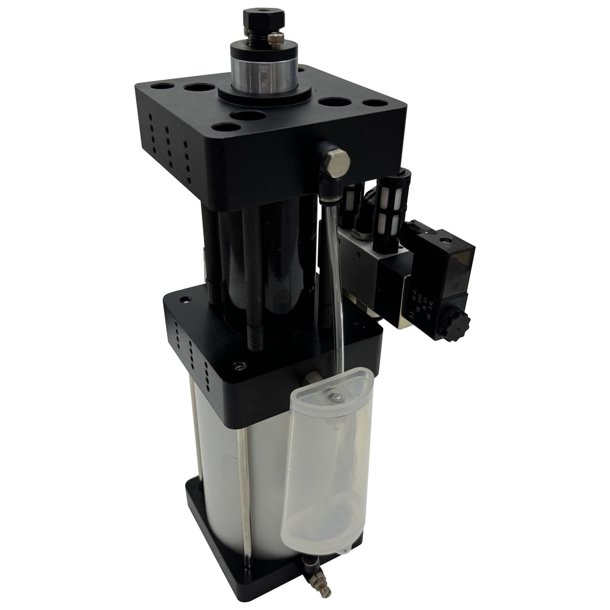 3.5T Pneumatic Air Boosting Pressure Cylinder for CNC Machining Center 15mm Stroke