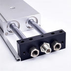 Small Pneumatic Slide Double-axis Double-Rod Cylinder STMS10/16/20/25 Stroke 25/50/75/100/125/150/175/200/250/300(Stroke 75mm)