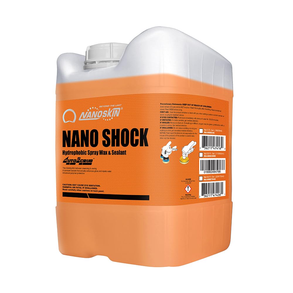 Nanoskin NANO SHOCK SiO2 Sealant for Cermic Shield and Gloss, 5 Gallon