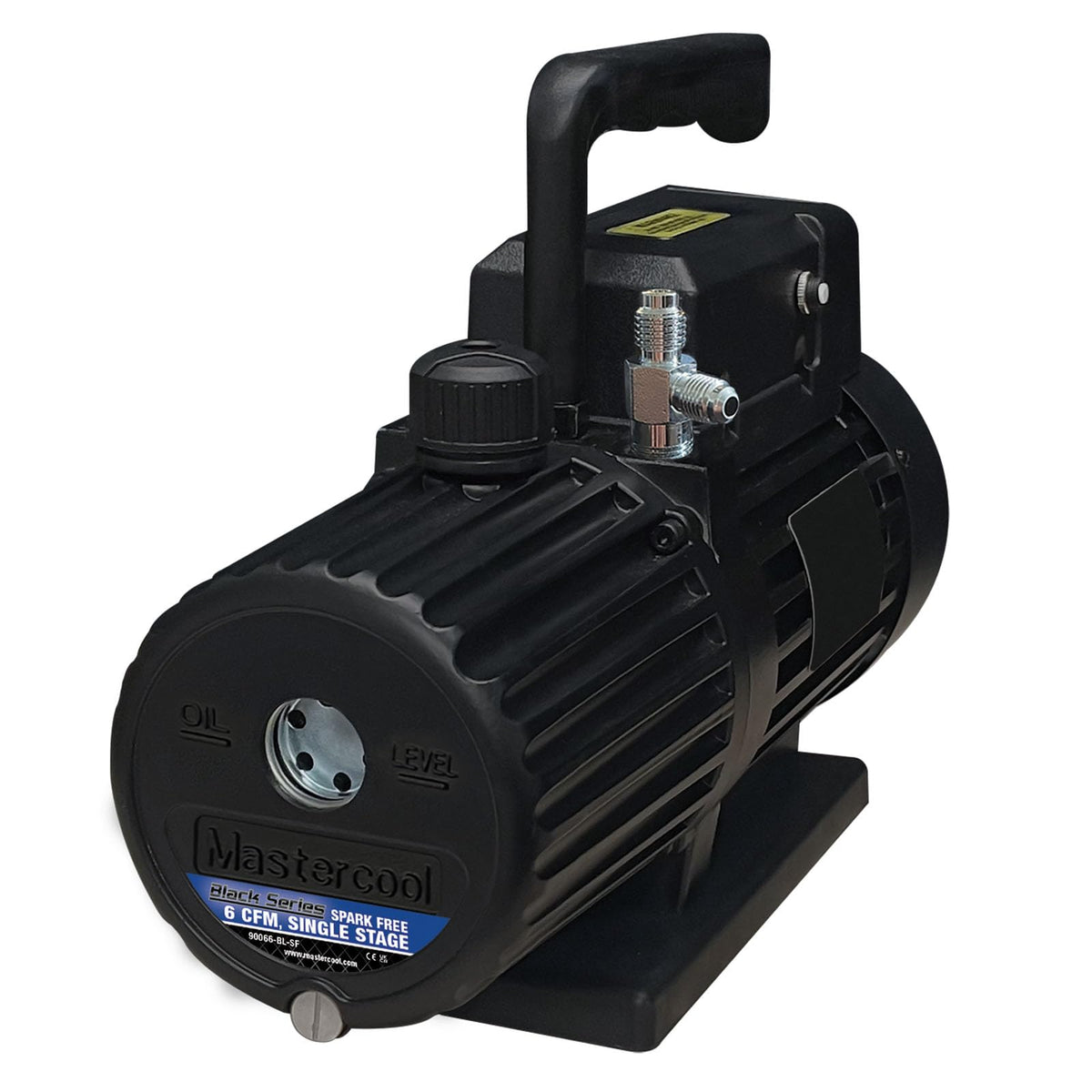 Mastercool 90612-2V-110-BL Black Series 12 CFM Two Stage Vacuum Pump