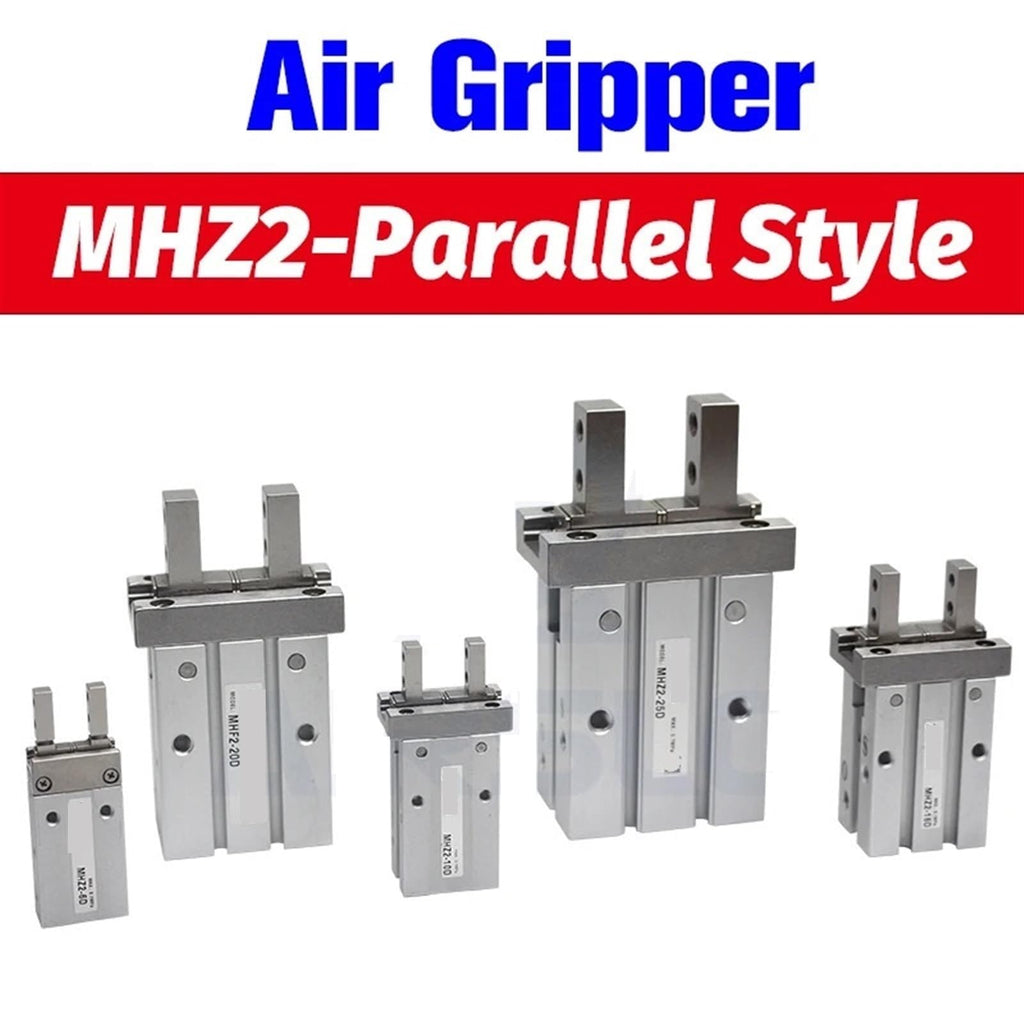 Air Pneumatic Parallel Gripper MHZ2-10D MHZ2-16D 6D MHZ2-20D MHZ2-25D 32D 40D S C Aluminium Clamps Finger Cylinder(MHZ2-40D)